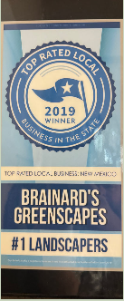 Top Rated Landscaping Company Award